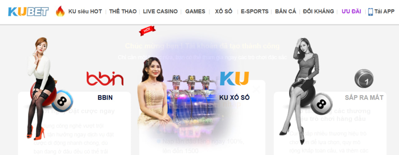 Kubet - Link Truy Cập Chính Thức Ku Bet - Tặng Code 88k 33 Sảnh xổ số KUBET cho phép bạn chơi lô đề 3 càng, keno và nhiều thể loại xổ số khác.